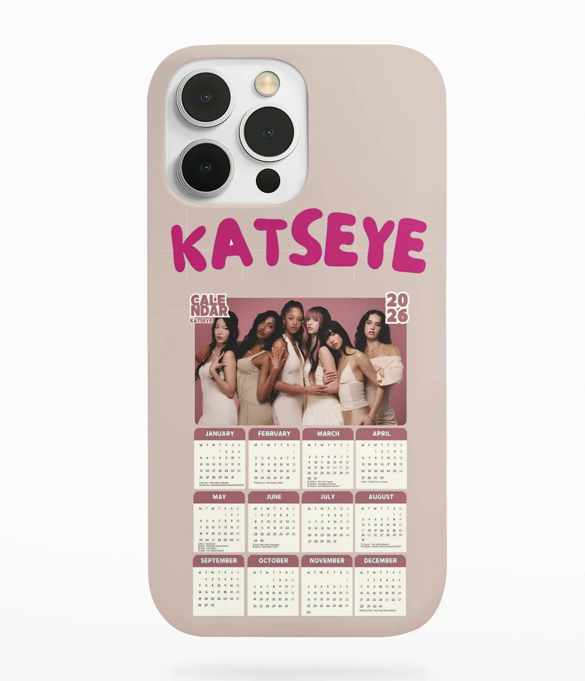 Katseye Calendar Phone Case #2